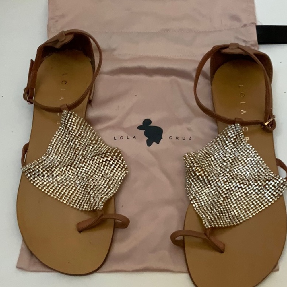 New Lola Cruz sandals size 36 / 6